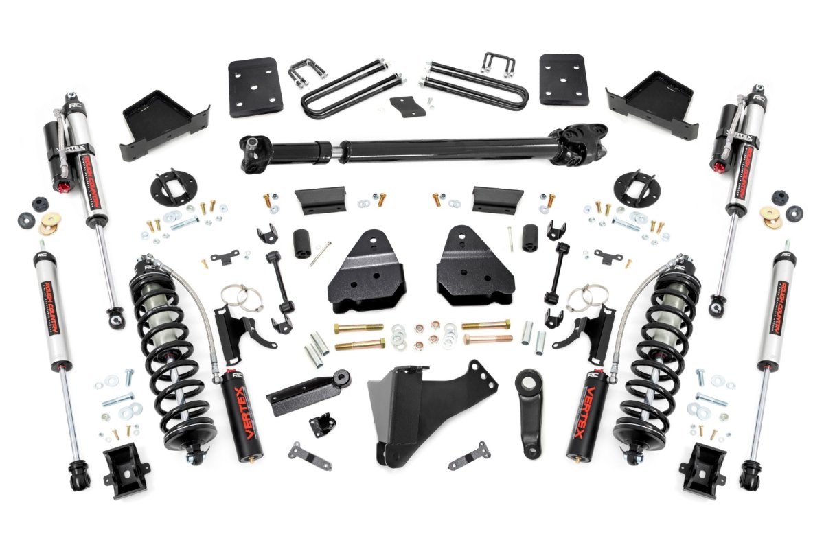 Ford F-250 Super Duty Suspension Lift Kit - Rough Country - 6 Inch Lift Kit | No OVLDS | D/S | C/O Vertex - '17-'22
